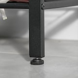 thumbnail of HOMCOM Perchero Metálico de Pie Zapatero 3 Estantes 8 Ganchos Colgador Pasillo