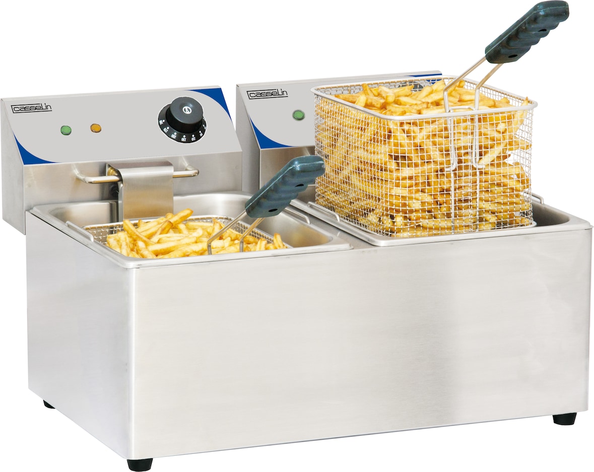 Friteuse électrique 2 x 8 litres CFE82 Casselin
