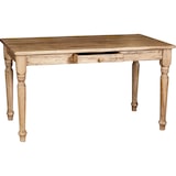 thumbnail of Biscottini Tavolo da pranzo e cucina 140x80x80 cm - Scrivania ufficio con cassetto - Tavolo cucina - Tavolo ristorante in legno massello Made in Italy