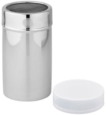 METRO PROFESSIONAL Polvilhador de rede com tampa, aço inoxidável, 13 cm