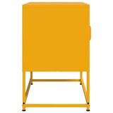 thumbnail of Helloshop26 - Mueble de TV multimedia estantería para TV aparador para TV comedor salón dormitorio amarillo mostaza 68 x 39 x 60,5 02_0027671