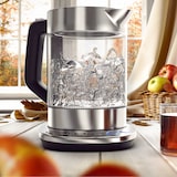 thumbnail of Arendo Wasserkocher 1,5 l, 2200 W, Edelstahl & Glas mit Basisstation, Temperatureinstellung 70° C - 100° C