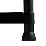 thumbnail of Prateleira de resina preto com 4 Prateleiras 130x60x30cm 100Kg 7house