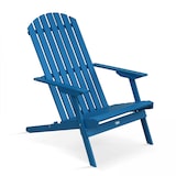 thumbnail of Lot de 2 fauteuils pliant en bois d'eucalyptus bleu pacific