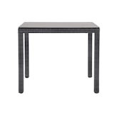 thumbnail of METRO PROFESSIONAL Mesa de exterior Balsario, alumínio/rattan PE, 90 x 90 cm, retangular, cinzento