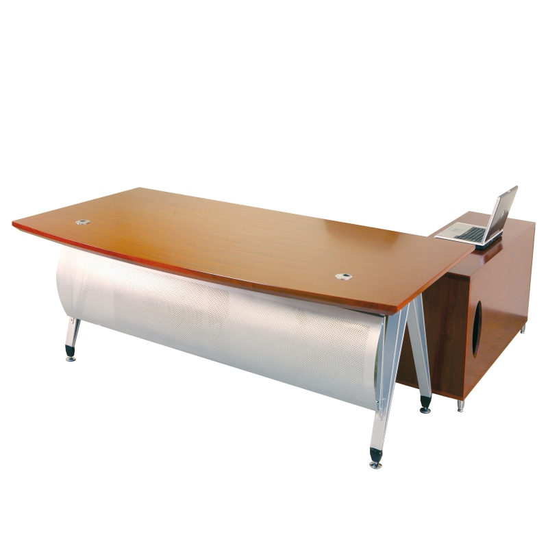 Büro Büroausstattung Chefschreibtisch Schreibtisch Büroausstattung Tisch Schreibtisch Holzoptik Büroausstattung Büromöbel Büro London Jet-Line