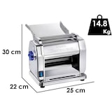 thumbnail of Imperia - Nieuwe Restaurant Professional Ruvida Elektrische Pastamachine – 210 mm – Verstelbare Dikte 0-5 mm.