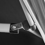 thumbnail of Faltbarer Faltpavillon 3 x 3, schwarz, mit wasserdichtem PVC überzogen