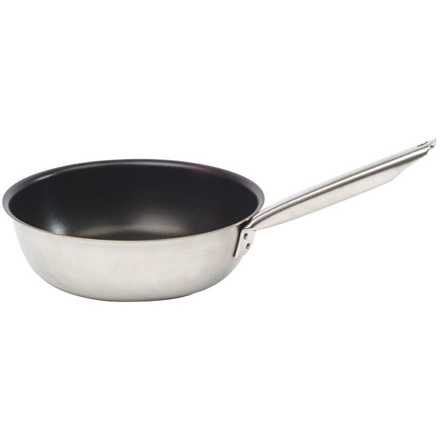 Bourgeat Sauteuse inox évasée Tradition 24 cm Bourgeat686824