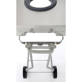 thumbnail of Tournus afvalsorteertafel met opstand met 2 schachten inclusief mobiele prullenbak