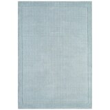 thumbnail of Wollteppich handgewebt strukturiert | 120x170cm, Florhöhe 0,9cm, Gesamthöhe 1,9cm | Hellblaugrün | weich, robust | Wohnzimmer | STOW | Kadima Design