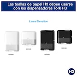 thumbnail of TORK | Toalla de Mano Plegada en V Advanced H3, Extralarga, Suave, 2 capas, Blanco (cod. 290163) - Caja 3750 ud.