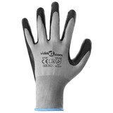 thumbnail of vidaXL Werkhandschoenen 24 pcs Grijs en zwart 9 / l Polyester