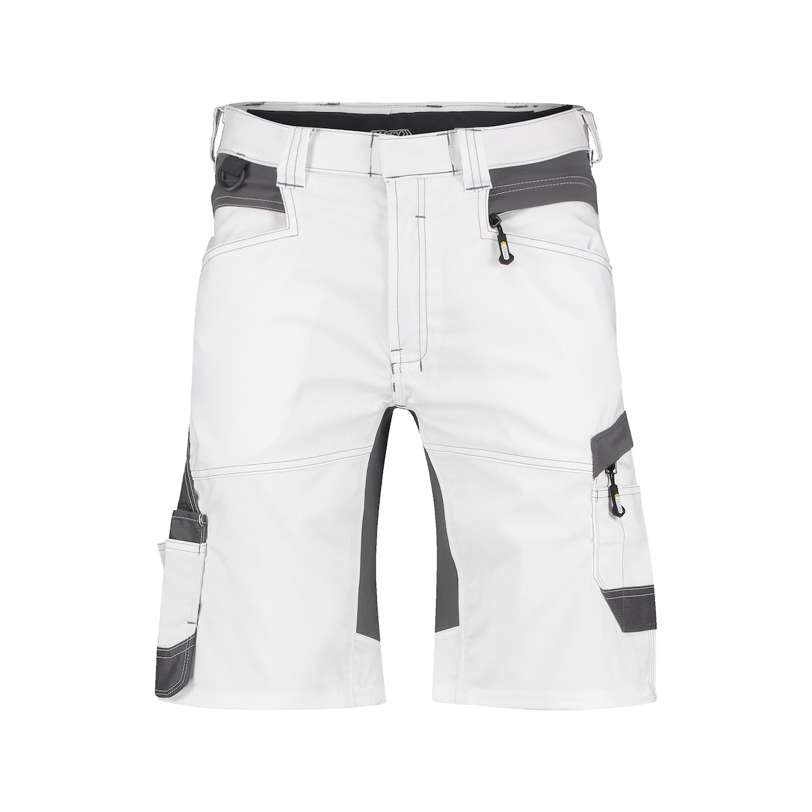 DASSY® Axis Painters Stretch-Malershorts | D-FX Flex | 4-Way Stretch | Cordura® Malertools | Art.-Nr. 250090 weiß/anthrazitgrau 56