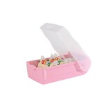 thumbnail of HAN 998-886D 1 STK Lernkartei CROCO transluzent pastellrosa Karteikasten