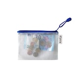 thumbnail of DJOIS by Tarifold confezione da 8 buste in PVC con zip A6, blu