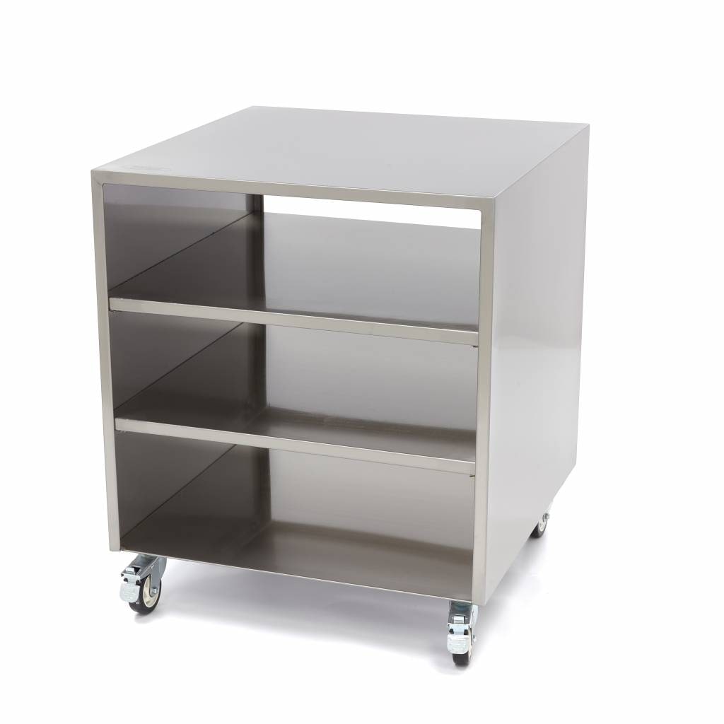 Maxima Mesa de acero inoxidable para máquinas 60x60cm