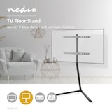 thumbnail of Support Tv Sur Pied 49 à 70" Verrouillage Par Pression Sangle Anti-bascule Usage Non Intensif Nedis