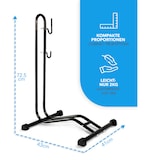 thumbnail of Fahrradständer "Nikias" - Bodenständer - Für optimalen Stand - Platzsparend - Zerlegbar