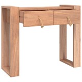 thumbnail of vidaXL Konsolentisch 90x35x75 cm Teak Massivholz