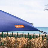 thumbnail of Aktive Guarda-sol de praia grande anti-vento 8 varetas 280 cm azul