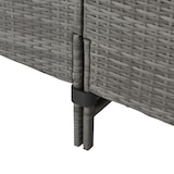 thumbnail of SVITA MADISON polyrattan dining set tuinmeubelset rotan lounge hoekbank grijs