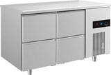 thumbnail of Gastro Kühltisch Umluftkühlung 4 Schubladen 1400x700x850mm 281l -2/+8°C