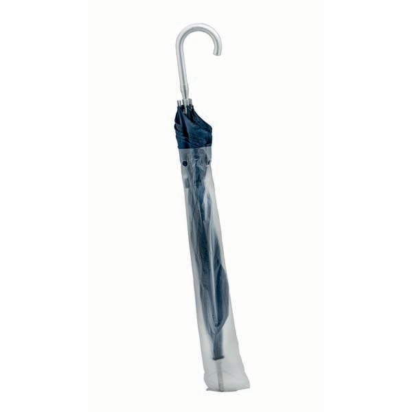 Medial International buste copri ombrello in plastica 120x700 mm di colore trasparente