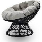 thumbnail of Rijoka Loungestoel Rond – Draaibaar 360 Graden – Zwart