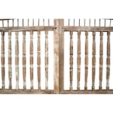 thumbnail of Biscottini Große Eingangstore 227x15x204 cm - Gartentor - Außentore - Gartenzaun - Holz- und Eisentor