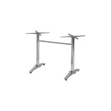 thumbnail of Pack de 2 bases de mesa Roma, rectangulares, de acero inoxidable y aluminio