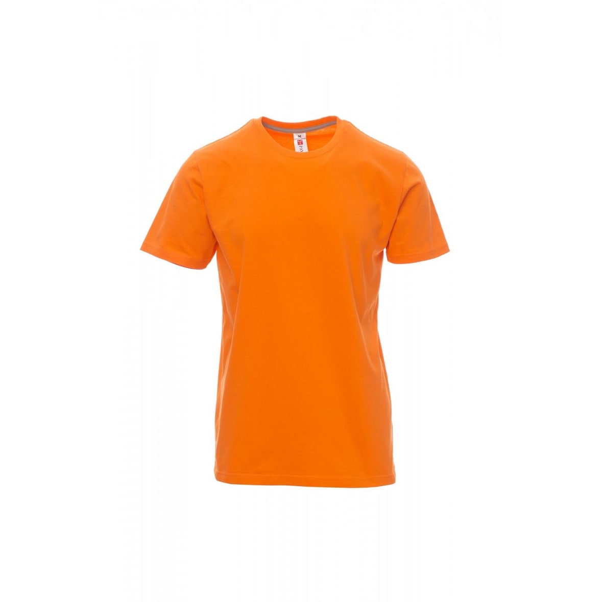 PAYPER T-Shirt SUNRISE – Kurzarm-Shirt aus Baumwolle mit Rundhalsausschnitt und angenehmer Passform orange 5XL