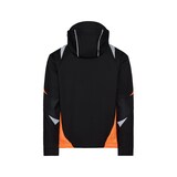 thumbnail of DASSY® Kalama Softshell-Arbeitsjacke, wasserdicht & atmungsaktiv, Cordura® schwarz/fluo orange 4XL