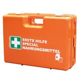 thumbnail of Verbandkoffer Nahrungsmittel DIN 13157 mit Wandhalterung Erste Hilfe Koffer Elfe-Hilfe-Kasten Verbandkoffer