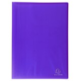 thumbnail of Exacompta 85366E 12x Sichtmappe aus PP 500µ mit 30 Hüllen Chromaline, für Format DIN A4 - Violett