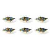 thumbnail of Excelsa Lot de 6 assiettes creuses Trinacria céramique 17,5x5 cm multicolore
