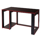 thumbnail of Décoshop26 - Computertisch 120x60x76cm schwarz/rot MDF 04_0001454