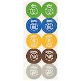 thumbnail of vidaXL Stapelbare Mülleimer 3 Stk. Anthrazit 75 L