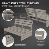 thumbnail of Gartenbank Holzbank Sitzbank Palettenbank Palette Holz 120x93x76cm 5520