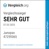 thumbnail of JUNOPAX Papiertischdecke weiß 50m x 1,15m, nass- und wischfest