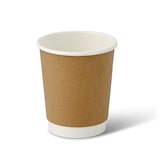 thumbnail of greenbox - Coffee to go Becher aus Pappe, doppelwandig, 200 ml / 8 oz, Ø 80 mm, braun, 25 St.
