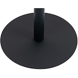 thumbnail of DELUKE® Stehtisch rund Ø 75cm CAHNI Metall Gestell Bistrotisch Gastro Bartisch rund Hoher Tisch Hochtisch, 110x75cm HxB, Schwarz