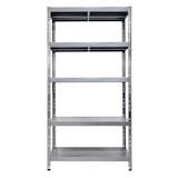 thumbnail of Grima, scaffale in kit, cm.120X40X195h, metallo, 5 piani,montaggio ad incastro, zincato.