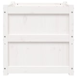thumbnail of Helloshop26 - Jardinière bac lit surélevé plantes fleurs terrasse jardin 60 x 60 x 60 cm bois de pin massif blanc 02_0037723