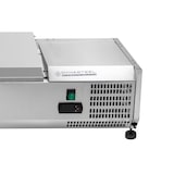 thumbnail of Saladette Réfrigérée à Poser Couvercle Inox - 6 x GN 1/4 - Dynasteel