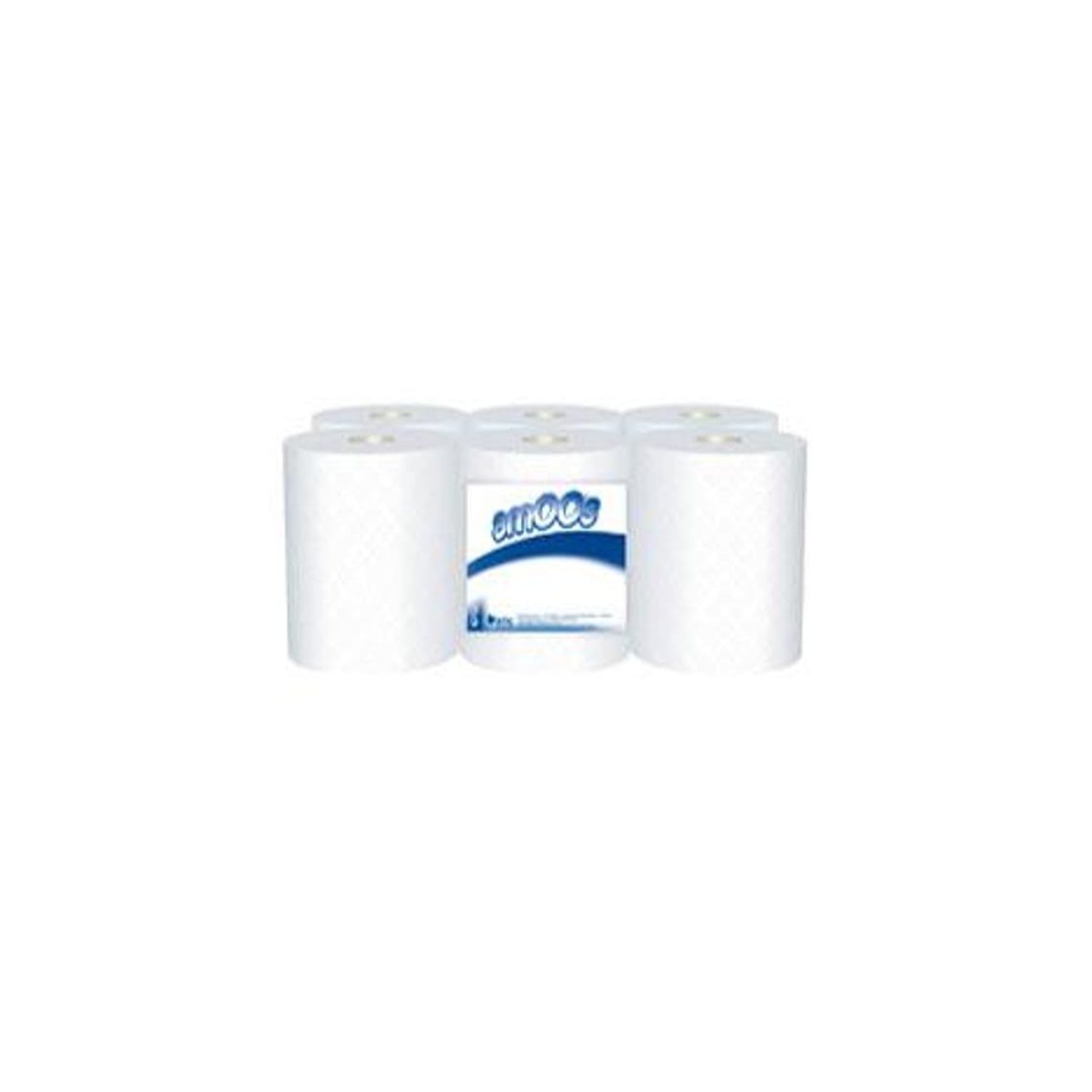 Handtuchrolle 175mx20cm 2Fls Amoos Picotado Pack 6un