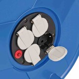 thumbnail of Brennenstuhl Kabeltrommel, Kunststoff, 50m, IP20, 4xSteckdosen, Mit thermischem Überlastschutz, mit Tragerahmen