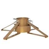 thumbnail of Christbaumständer Weihnachtsbaumständer Baumöhe bis 2,6m Wassertank 0,9l gold