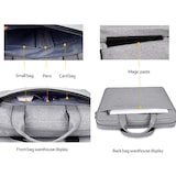 thumbnail of Sacoche Ordinateur Portable Imperméable Extensible Pour PC 13 Pouces Avec Sangle Noir YONIS