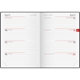 thumbnail of rido® idé® 70-13 202 906 Taschenkalender Modell Technik I 2026 - 1 Woche / 2 Seiten, 10 x 14 cm, 144 Seiten, schwarz